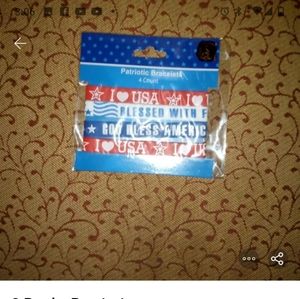 3 Packs of Patriotic Backlets